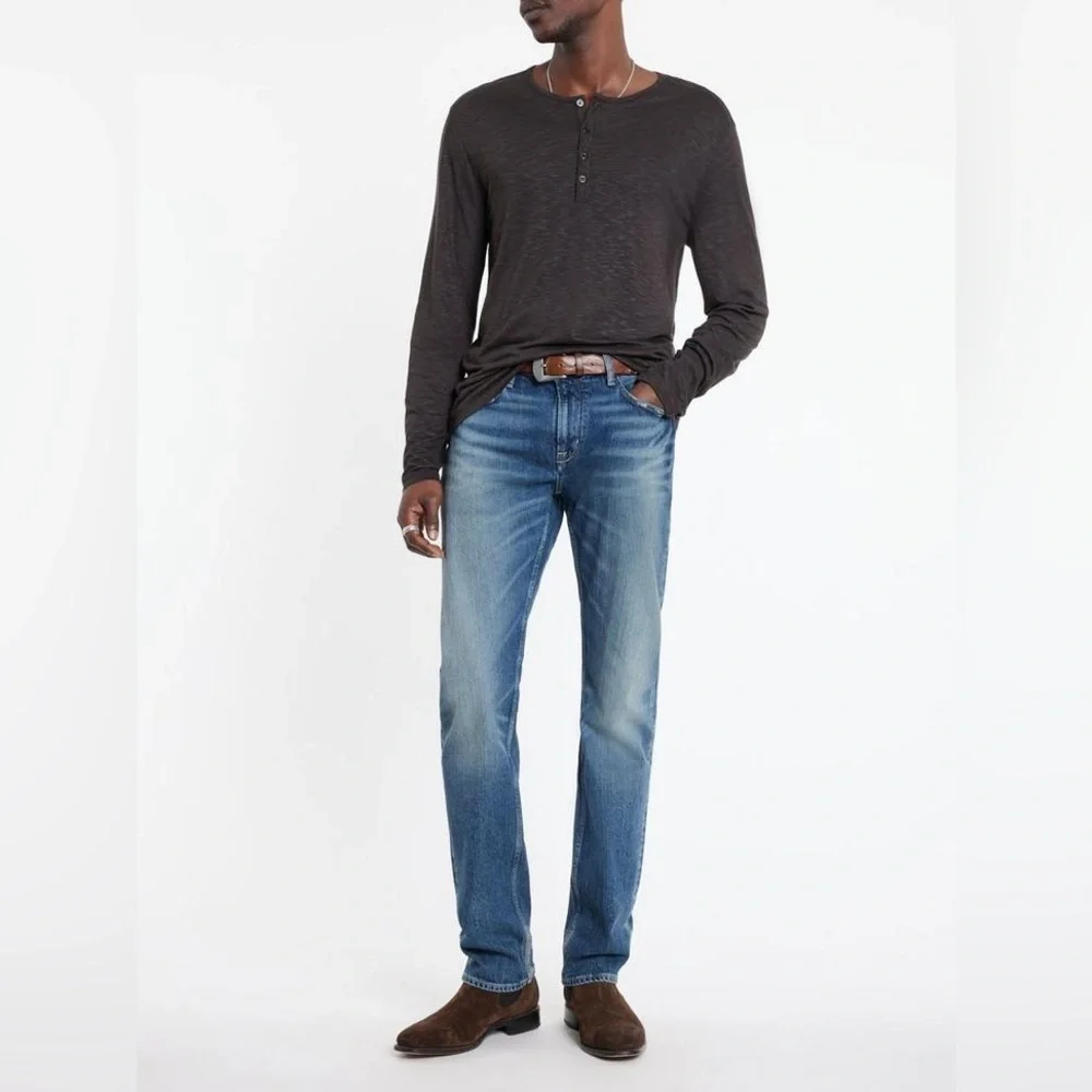 John Varvatos Long Sleeve t-shirt DANVILLE HENLEY